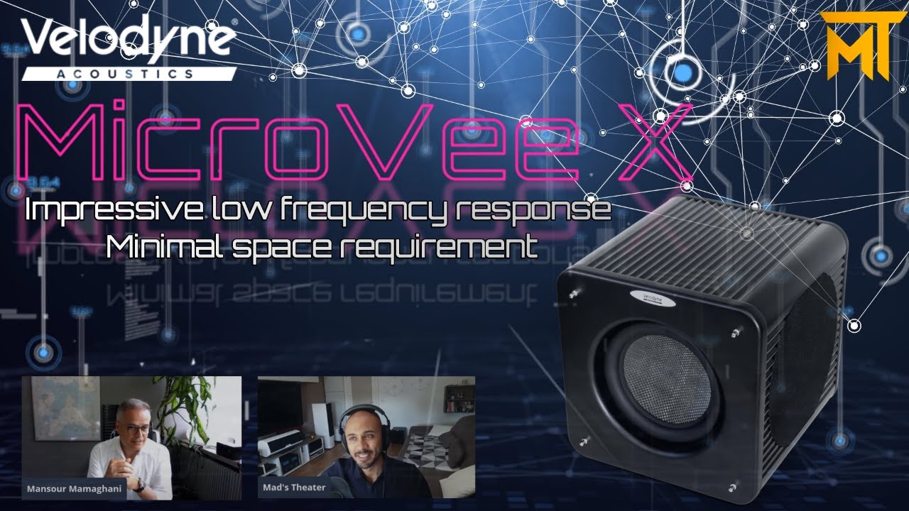 Velodyne Acoustics MicroVee X Subwoofer Design & Technology Overview