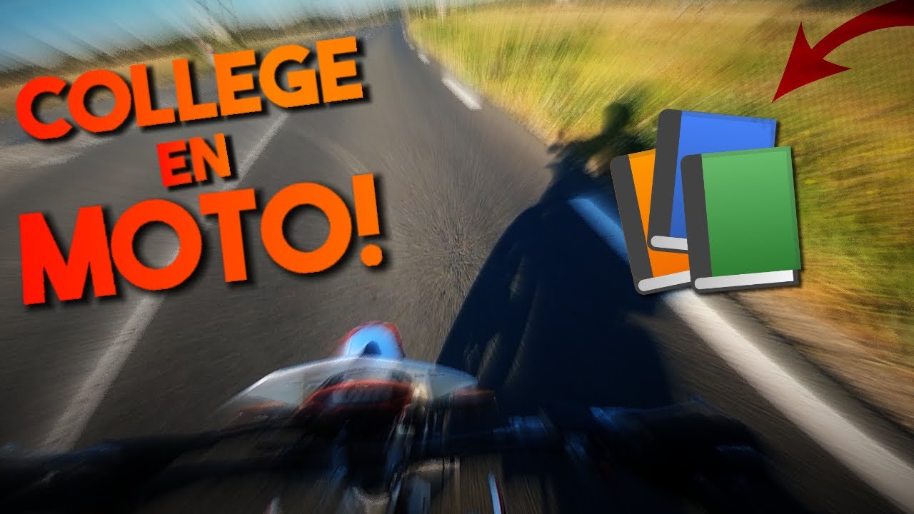 ALLER AU COLLEGE EN 50CC !