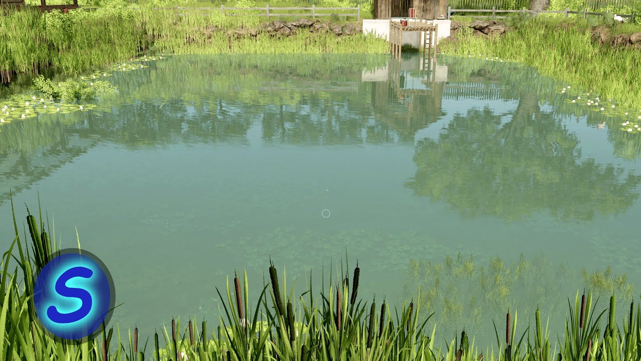 LS25 Hof Bergmann  201 - was ist mit dem Teich ?