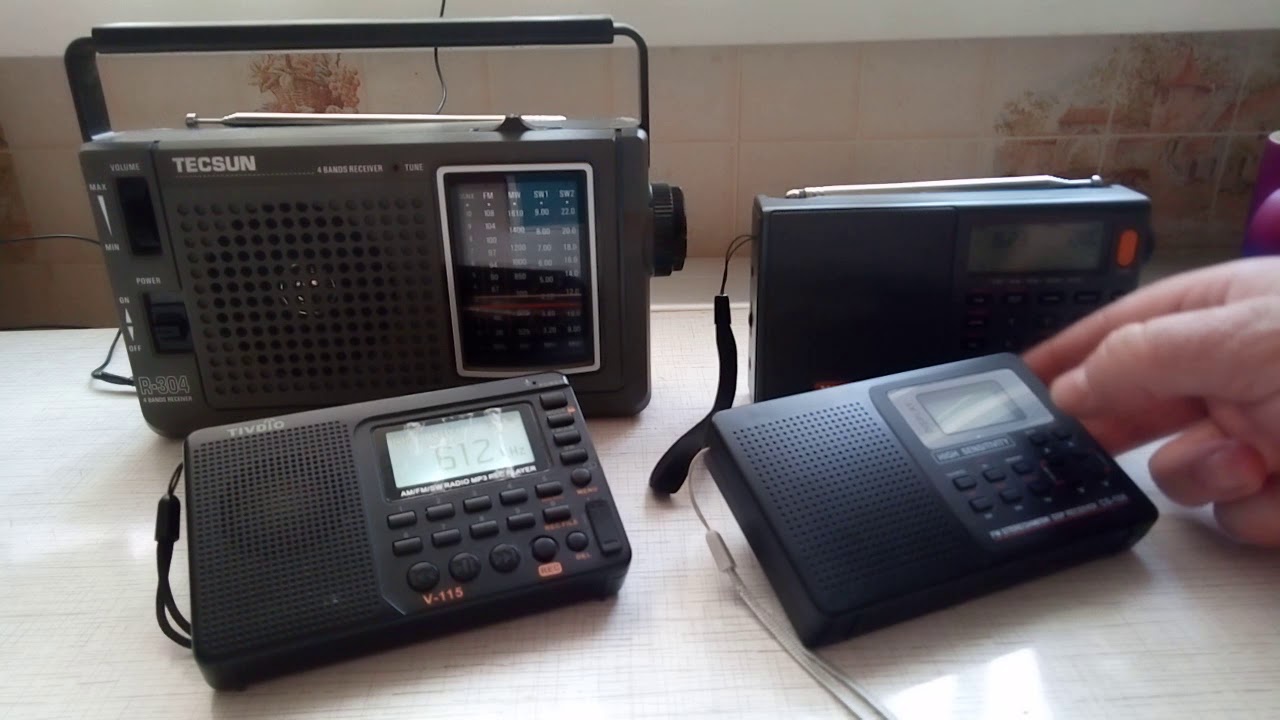 Сравнение радиоприемников Tivdio V-115, Vbestlife cs-106(Tivdio V-111), Xhdata D-808, Tecsun R-304