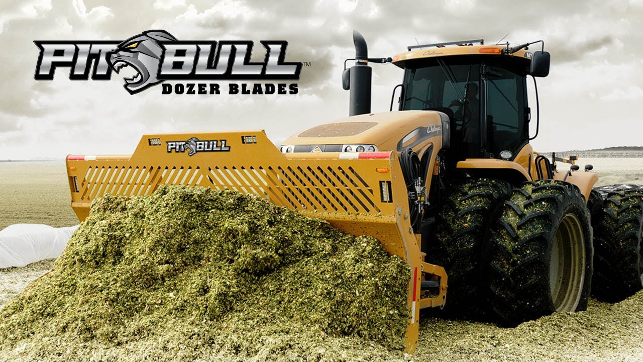 Pitbull Silage Blade Dozer Blade For 4 Wheel Drive Tractors