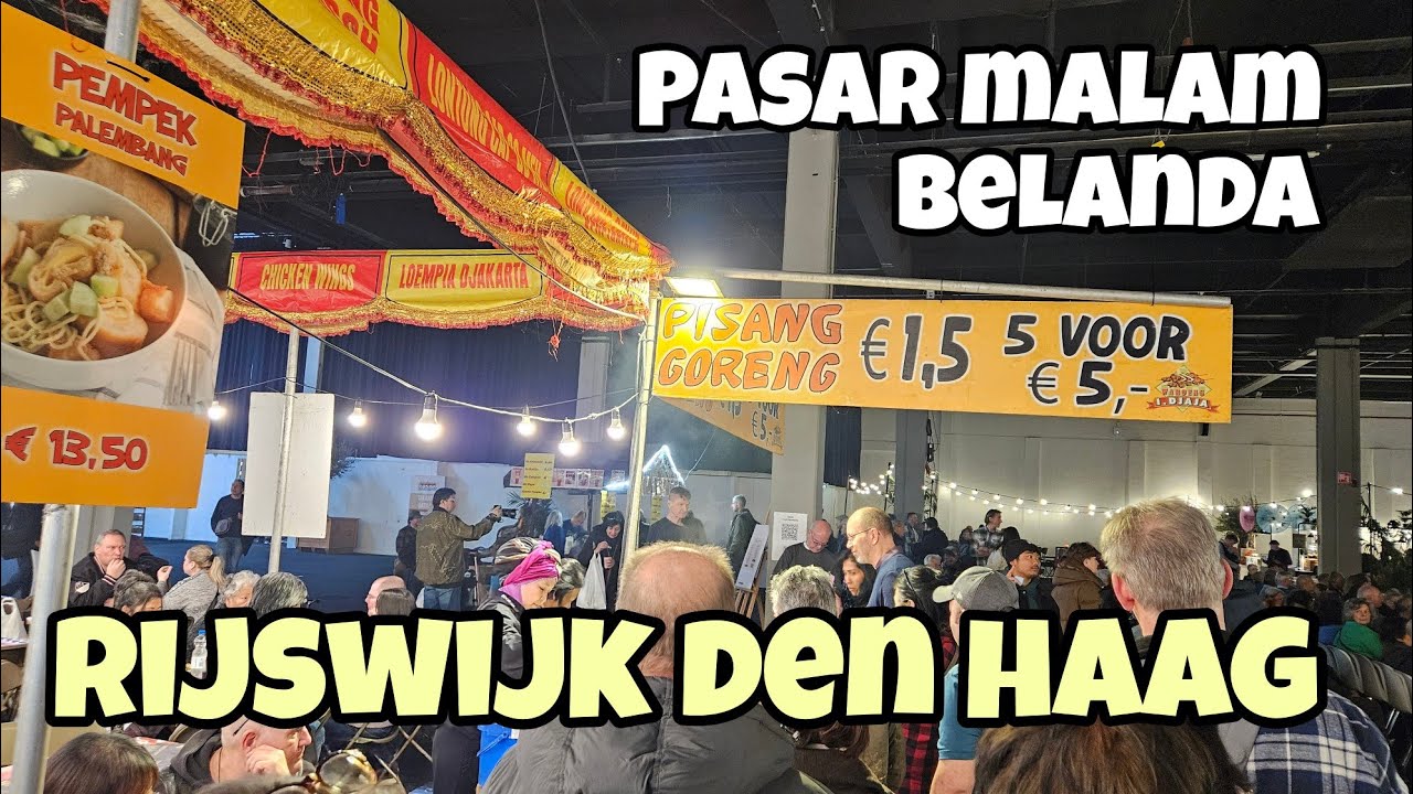 Jalan-Jalan ke Pasar Malam Rijswijk Den Haag 2025 - Tempat nostalgia komunitas Indonesia di Belanda!