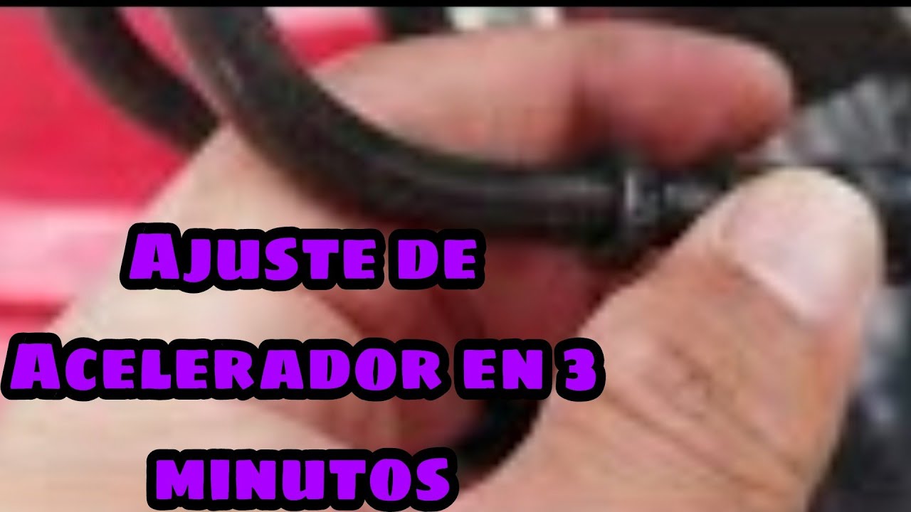 Como Ajustar el Acelerador de tu Moto