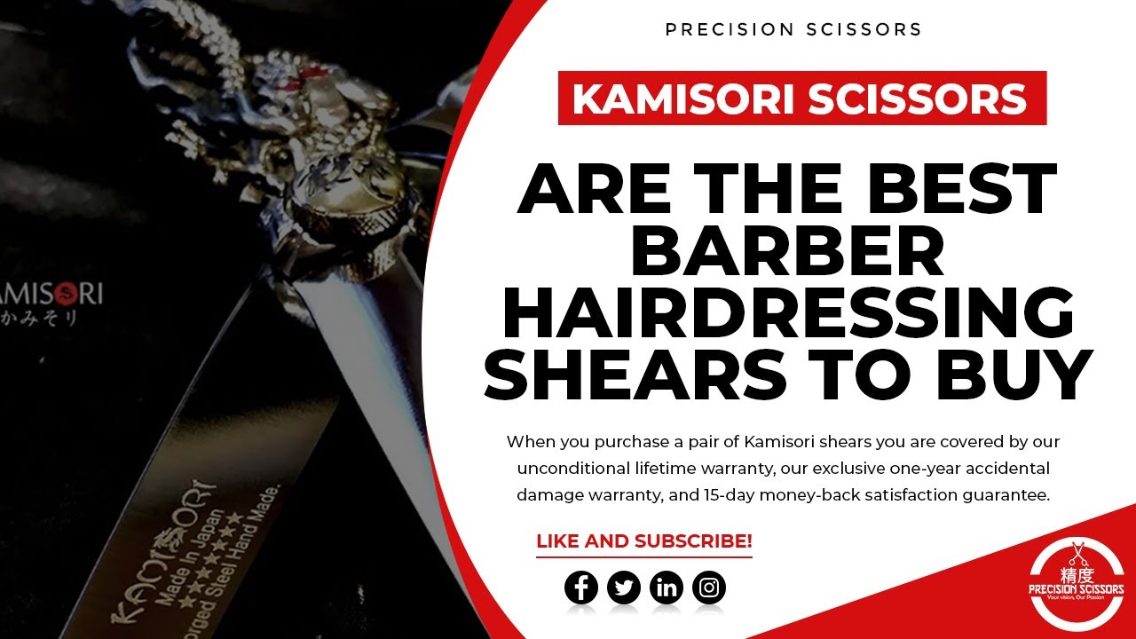 Best Hairdressing / Barber scissors to Buy for 2021. Kamisori Shears  & Precision Scissors.