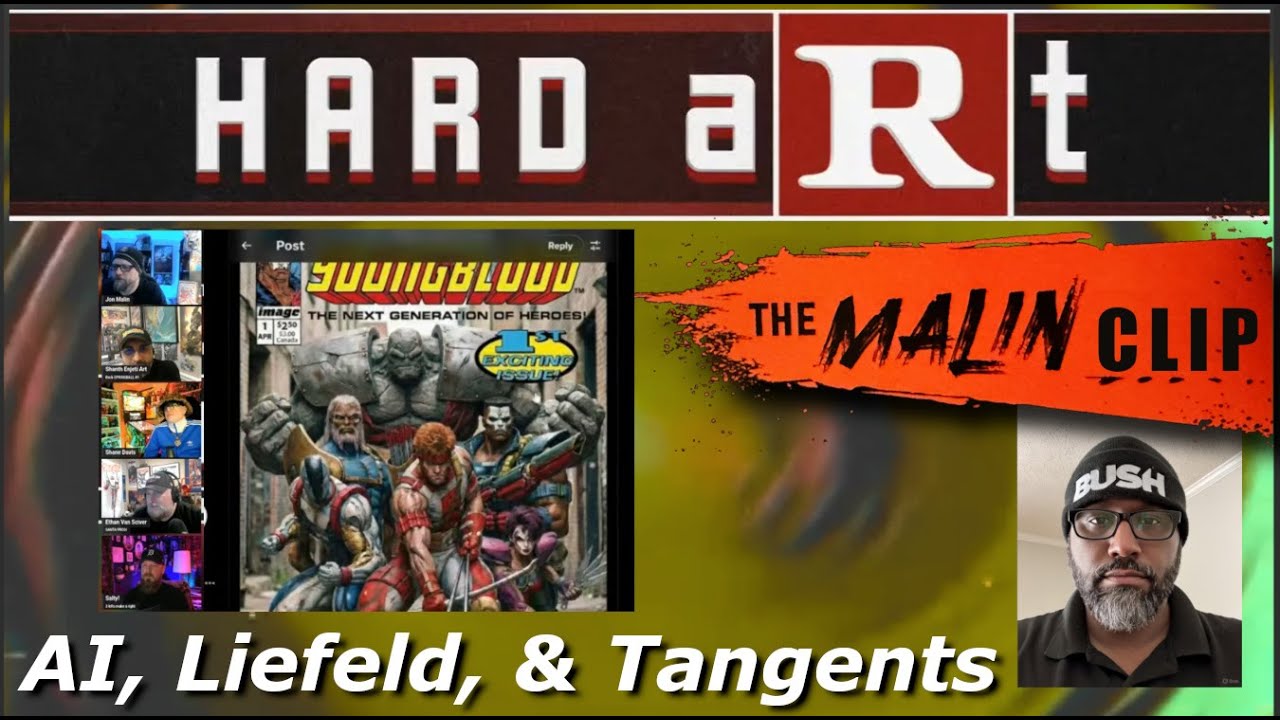 HARD aRt from EP:1 Rob Liefeld | Tangents | AI
