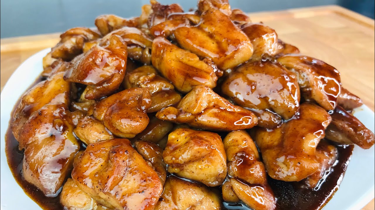 BOURBON CHICKEN RECIPE / HOW TO MAKE BOURBON CHICKEN