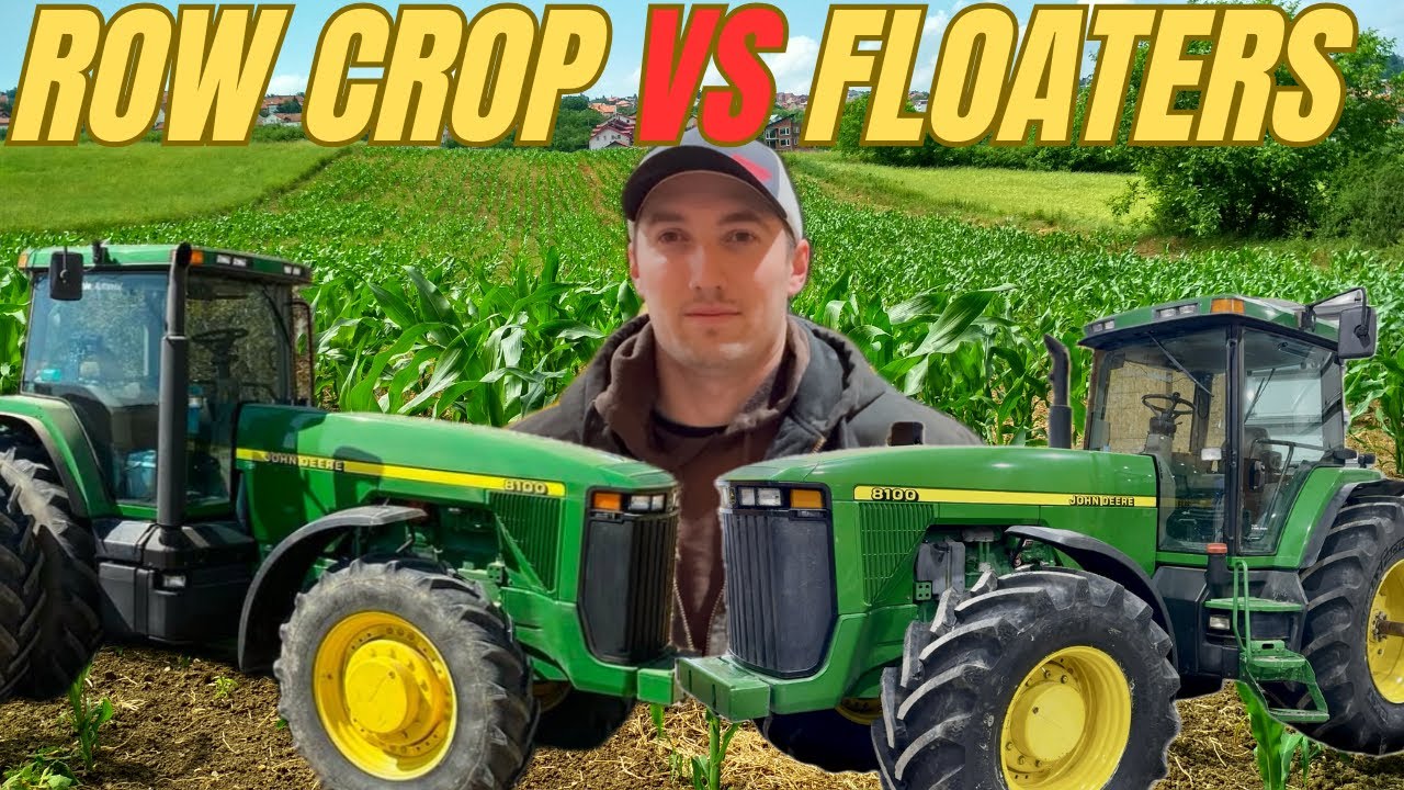 Changing tire setup on John Deere 8100.