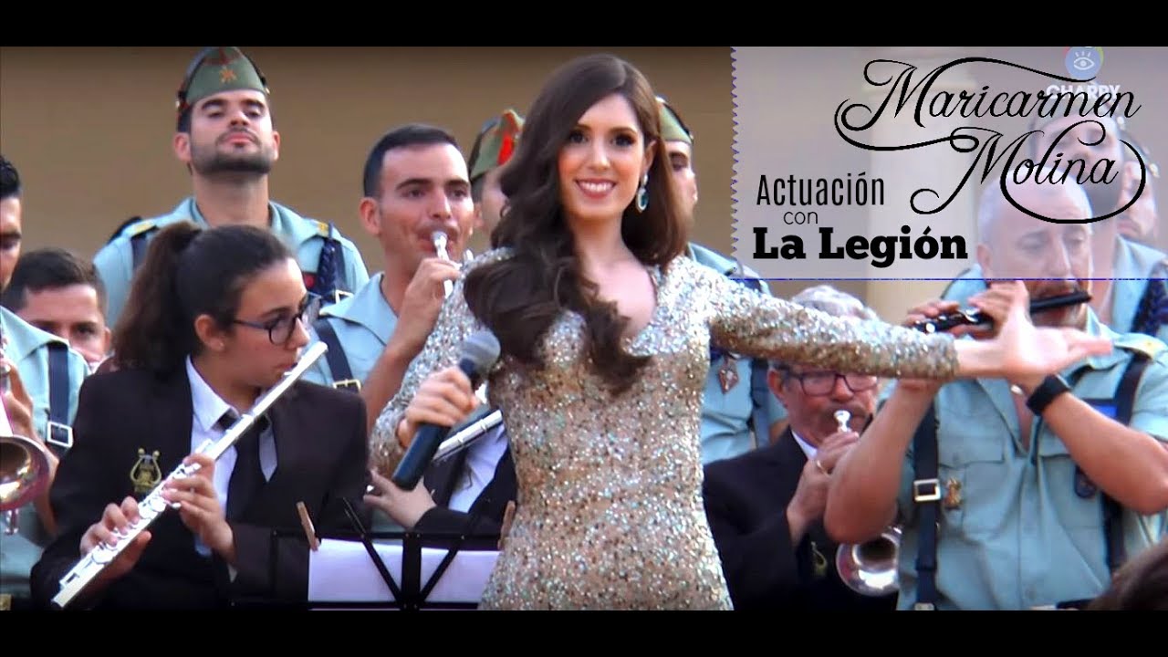 Maricarmen Molina - Actuación en la Maestranza de Ronda con La Legión