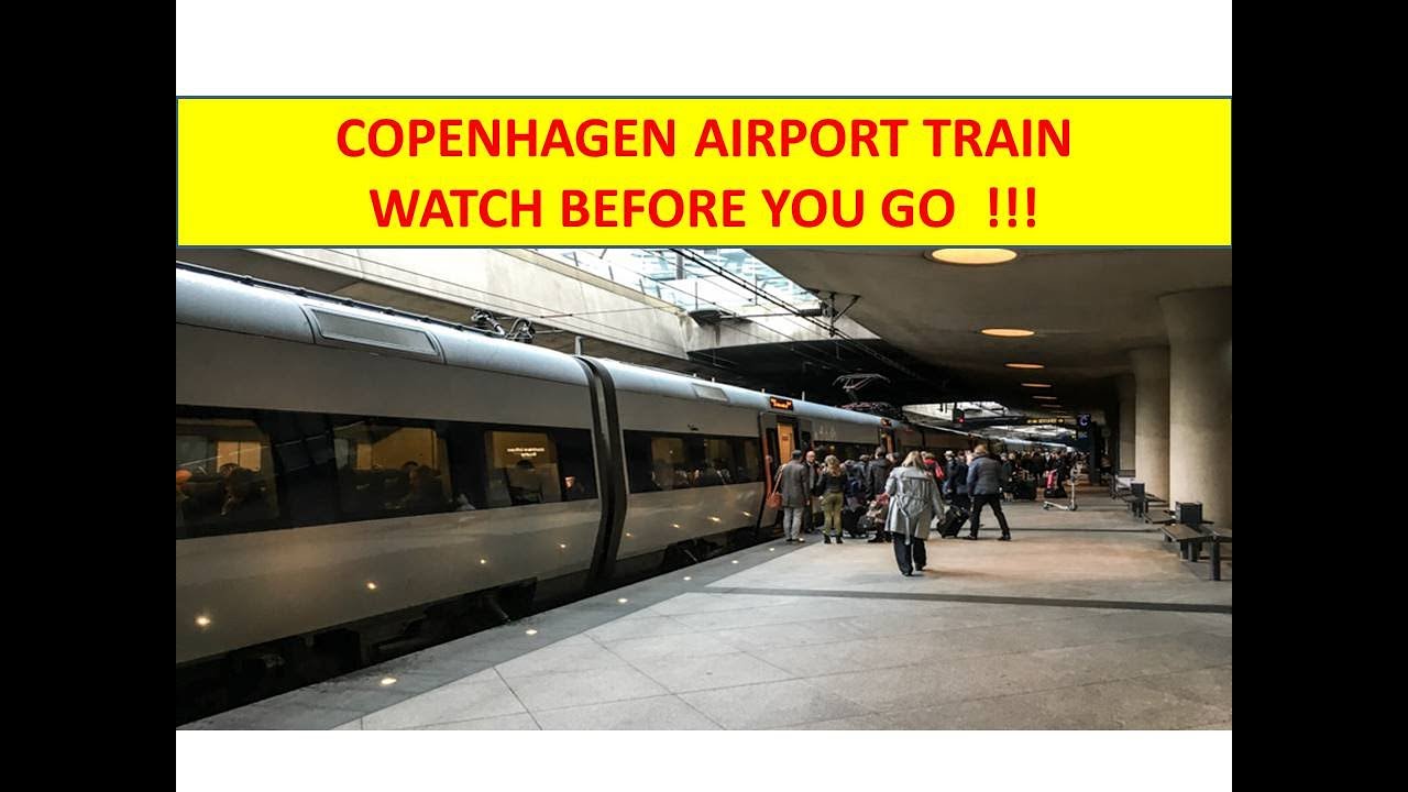 Copenhagen Airport Train, Watch Before You Ride! Train to Copenhagen Central