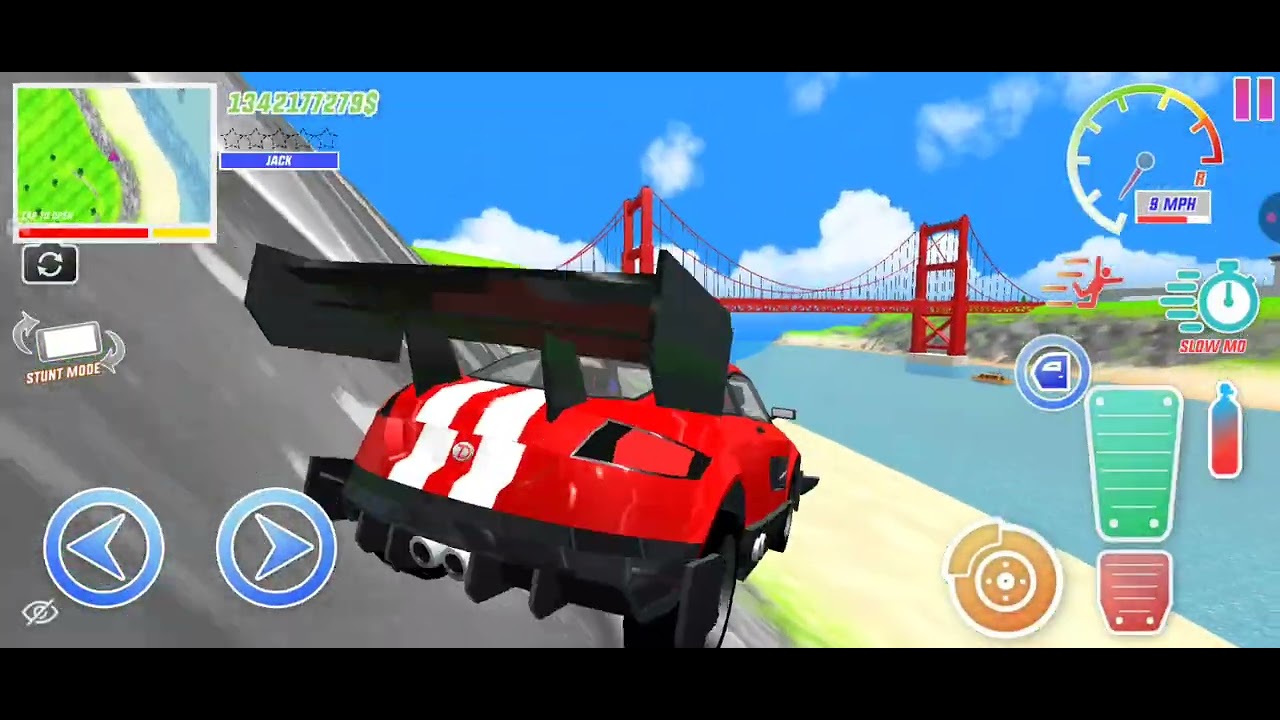 El auto más veloz de dude theft wars🤯