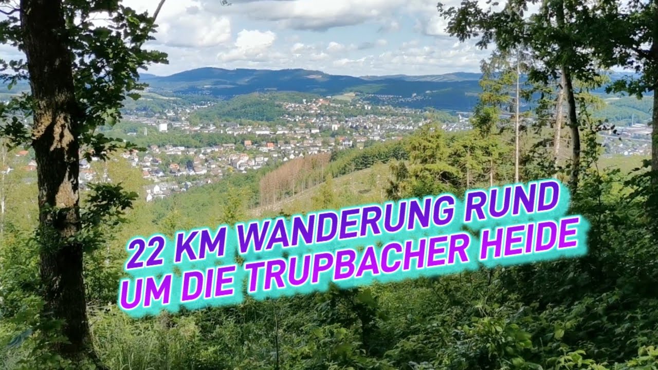 22 KM WANDERUNG RUND UM DIE TRUPBACHER HEIDE