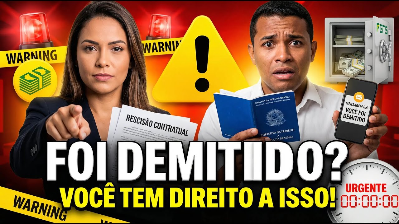 DEMITIDO SEM JUSTA CAUSA:  Direitos Que Você Não Pode Perder