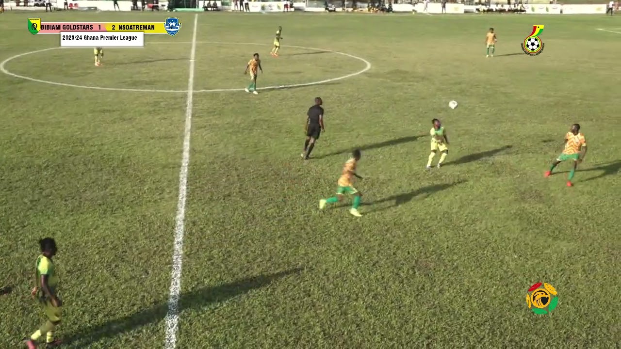 BIBIANI GOLDSTARS  1 -  2   NSOATREMAN - 2023/24 GHANA PREMIER LEAGUE