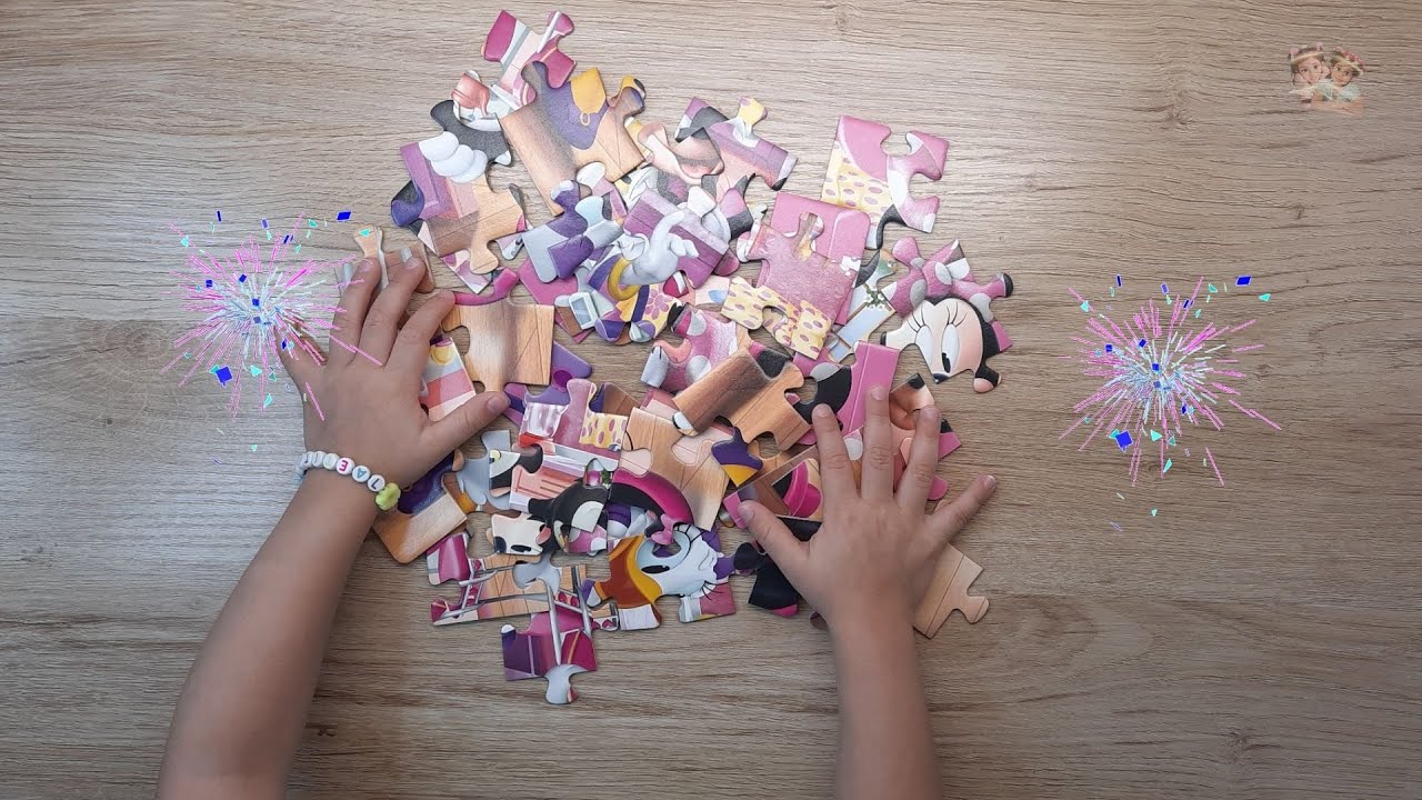 Disney Puzzle Minnie Mouse &  Daisy | Easy | Jigsaw Puzzle for toddlers |  Minnie Mouse et Daisy