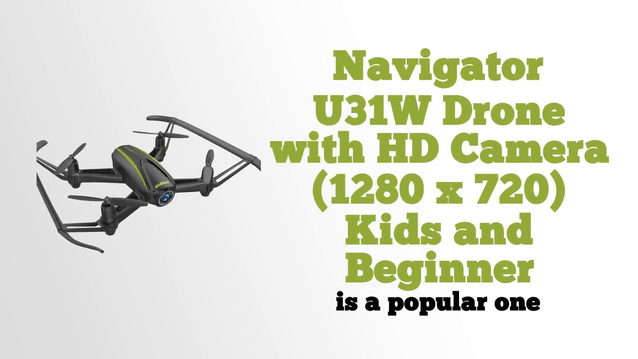 Navigator U31W Drone with HD Camera Review