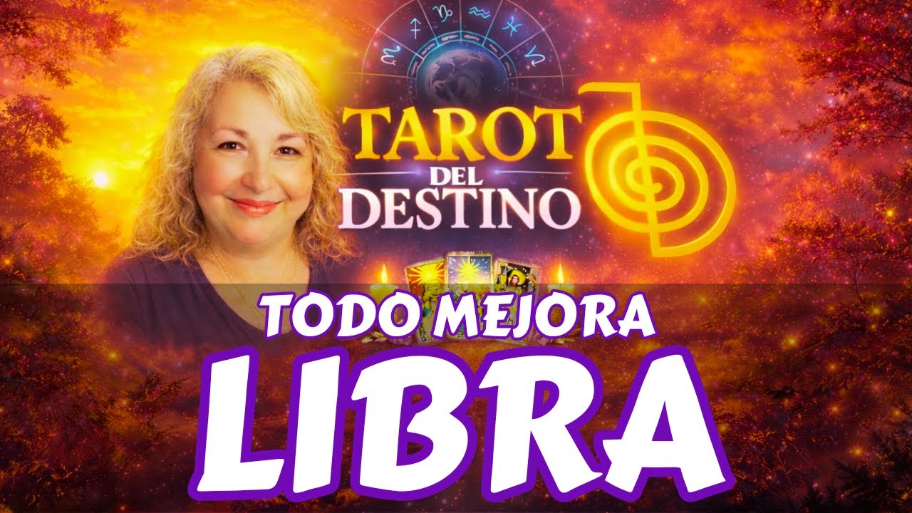 LIBRA ♎ ÉXITO, FELICIDAD Y DINERO… TODO LLEGA A TU VIDA | Tarot del Destino 
