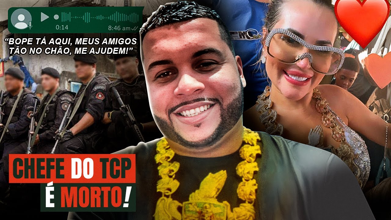 CHEFE DO TCP É ABATIDO PELO BOPE - ÁUDIO MOSTRA O DESESPERO