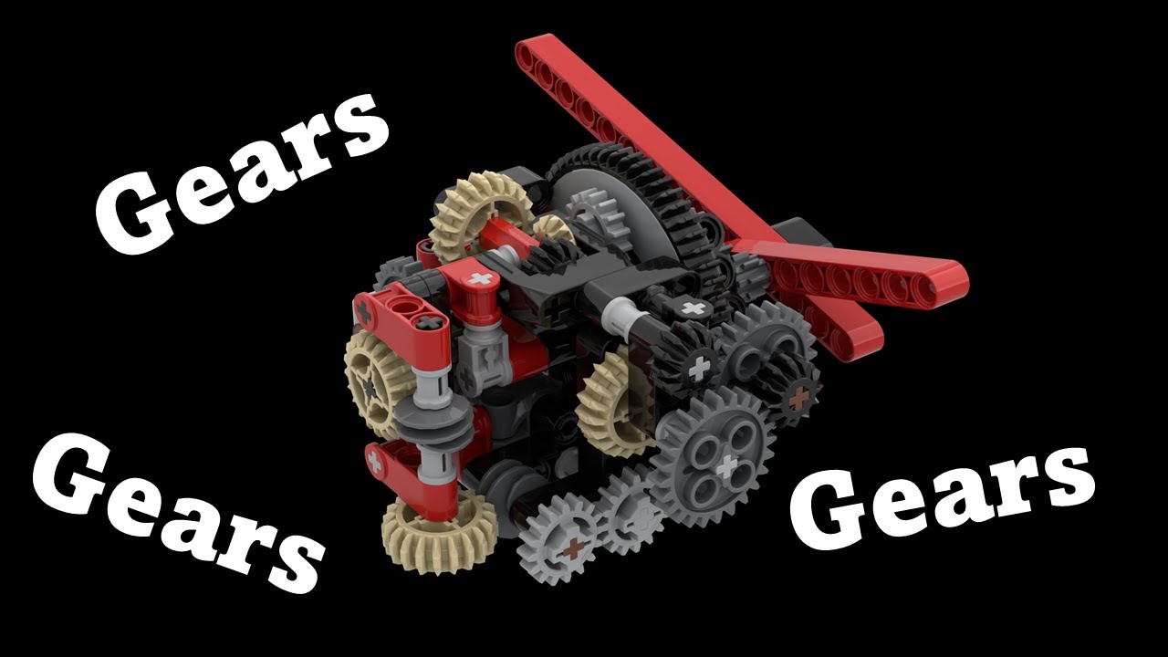 A 3-Hand-Clockwork in Lego Technic