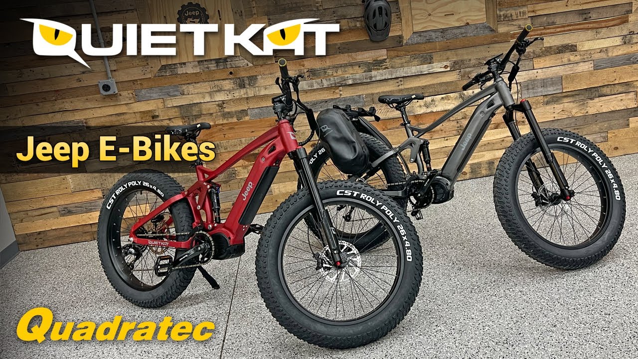 Электровелосипеды QuietKat Jeep