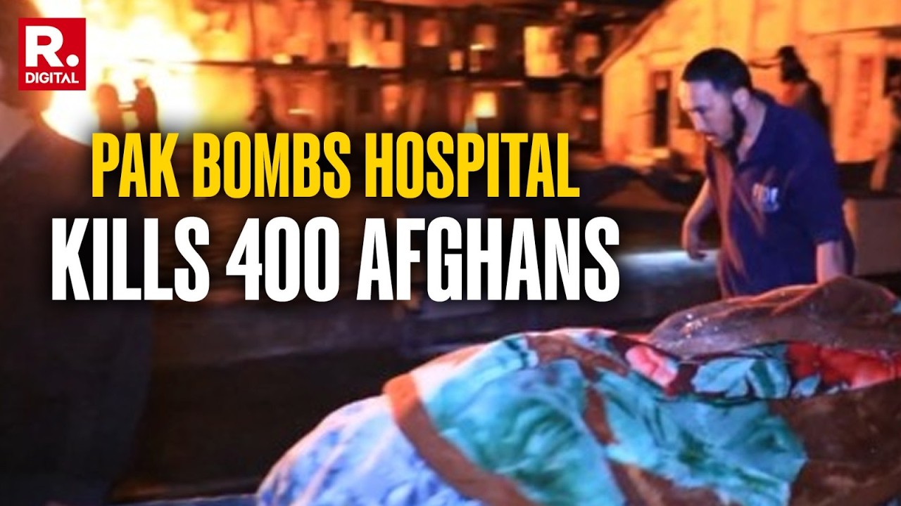 Breaking: Pakistan Strikes Afghanistan Hospital Killing 400 Civilians During Ramadan
