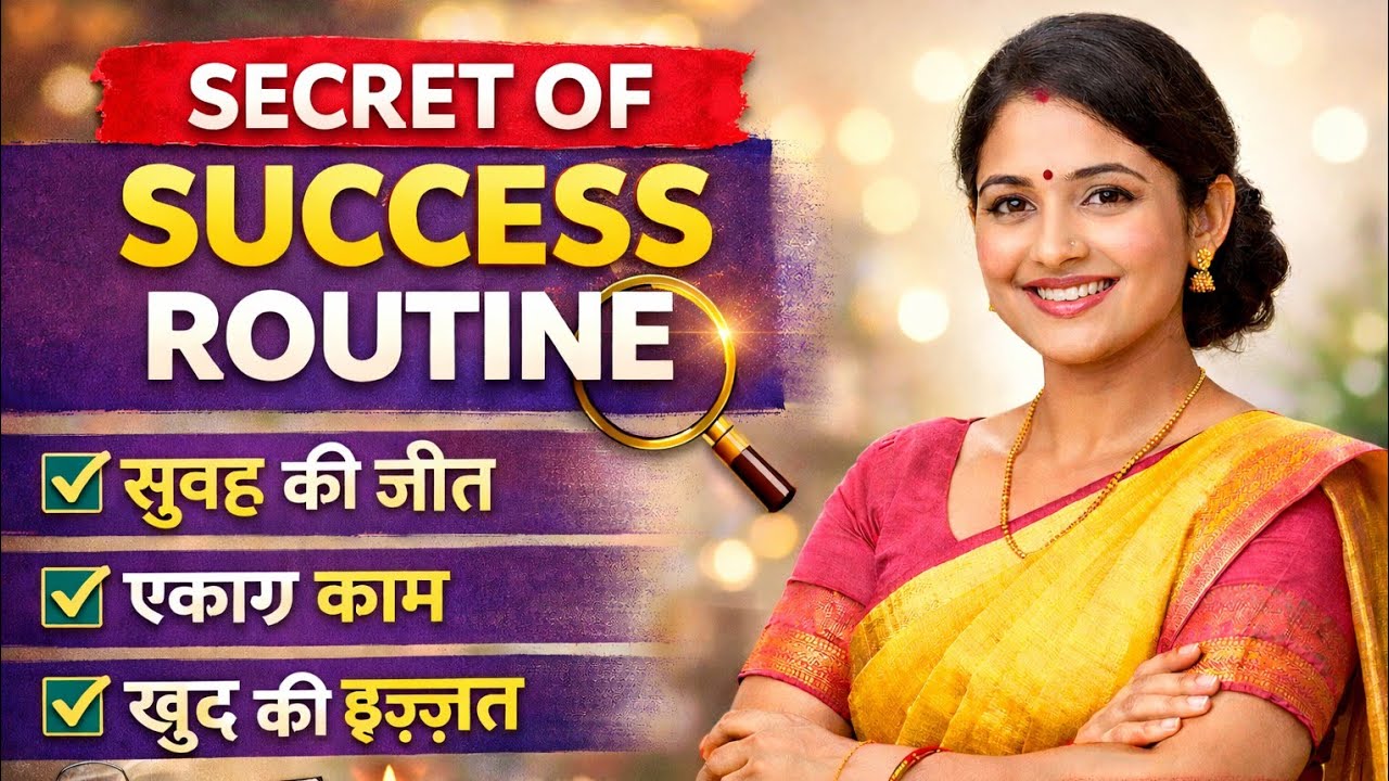 सफल लोग रोज़ क्या करते हैं? | Success Routine for Women 💫