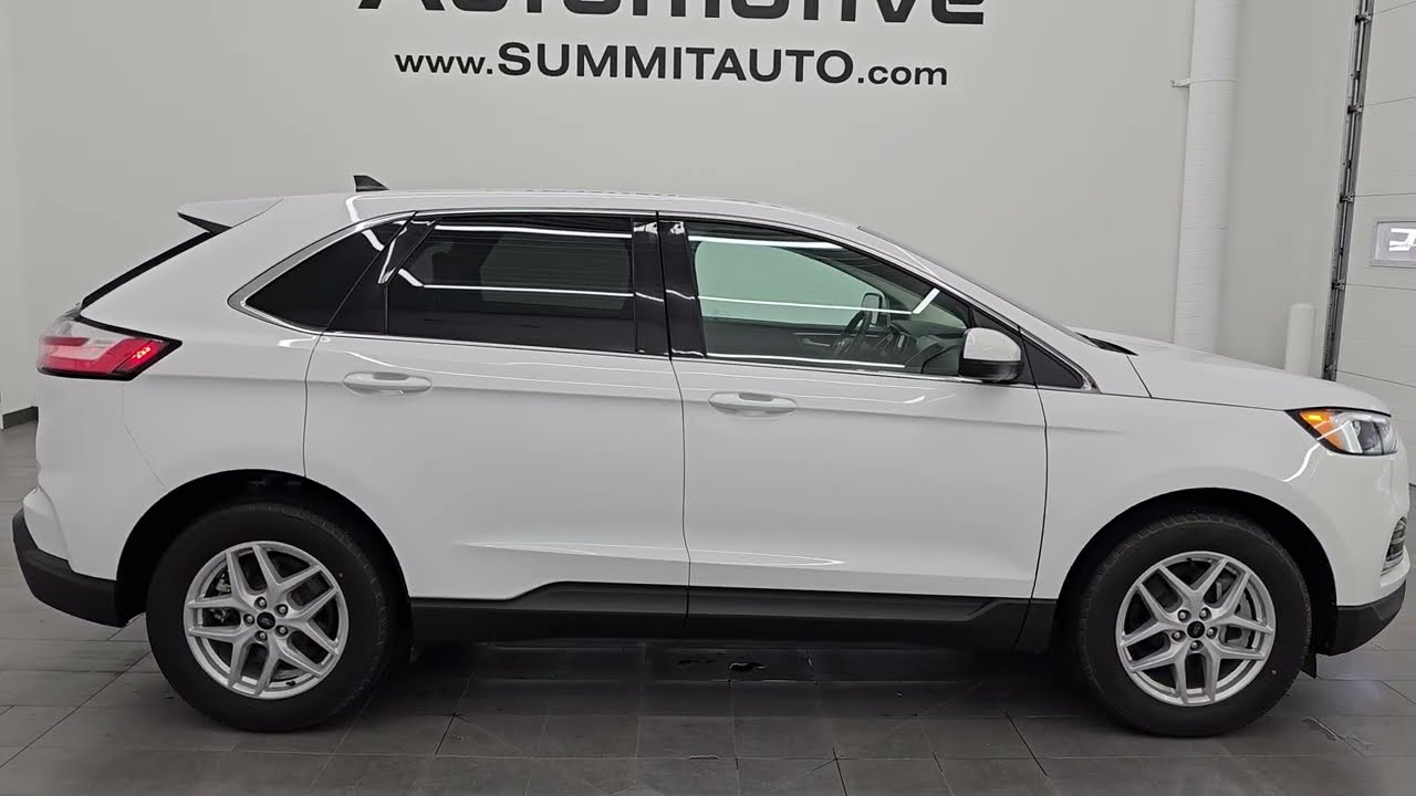 2024 FORD EDGE SEL AWD IN OXFORD WHITE CLEARCOAT 4K WALKAROUND 15316Z SOLD!