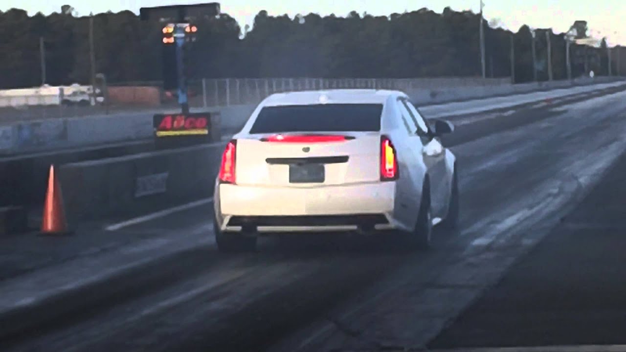 Cts V 1/4 mile, Krazy house customs stock blower unported