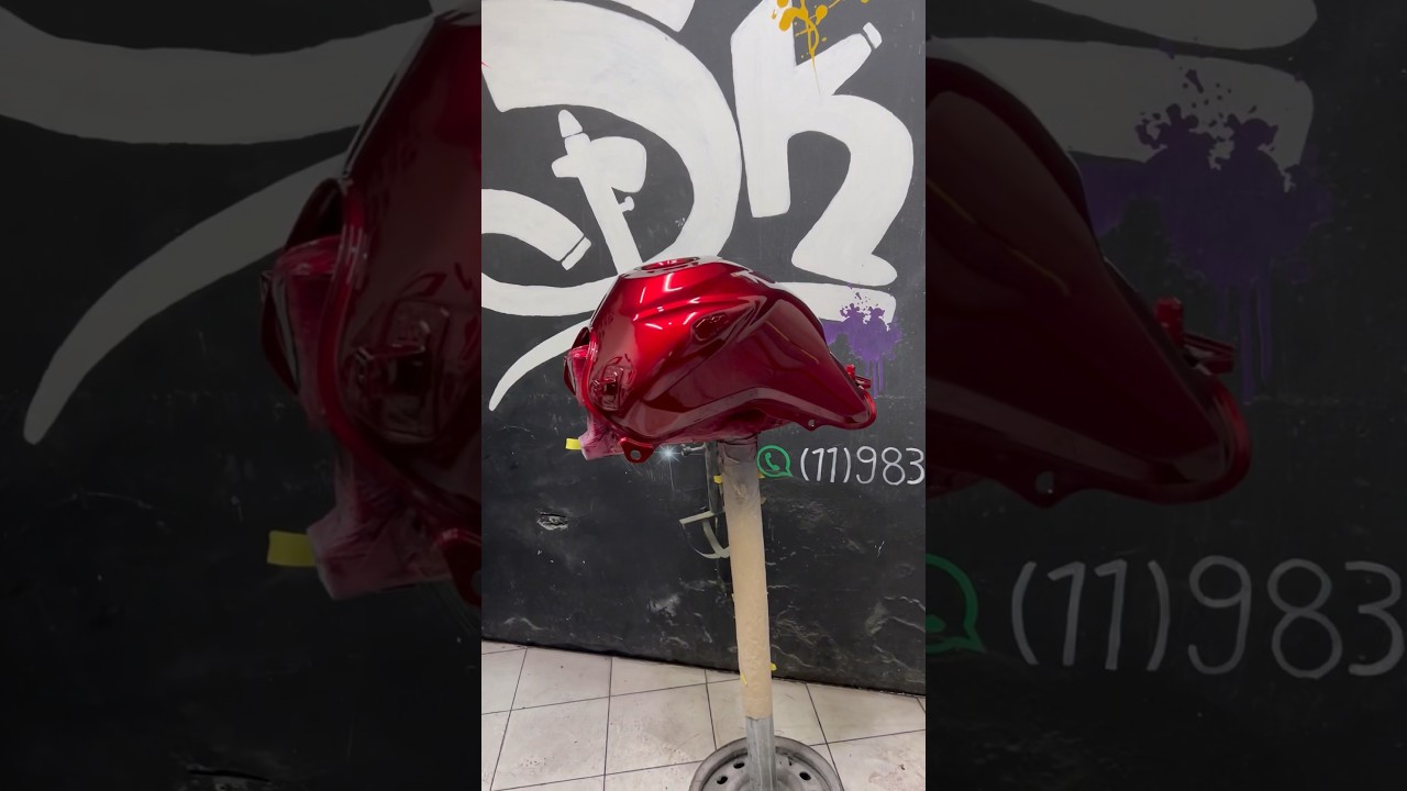 Pintura Candy vermelho