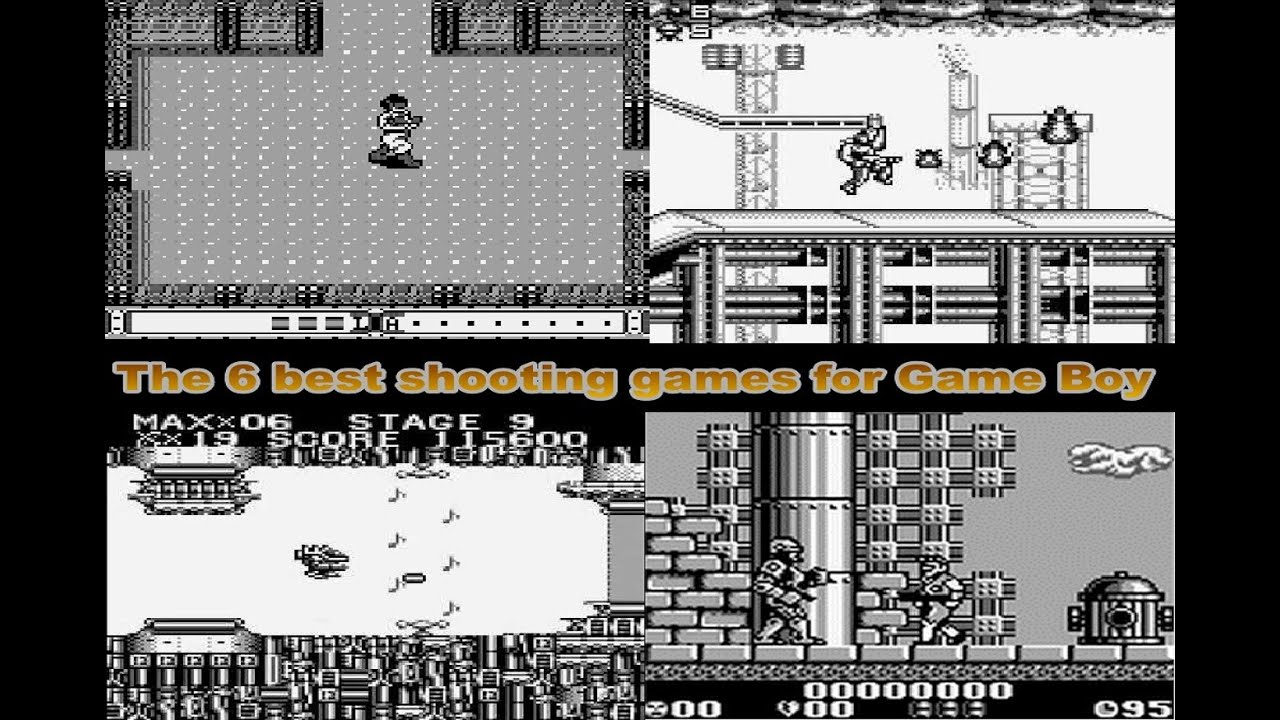 The 6 best shooting games for Game Boy
