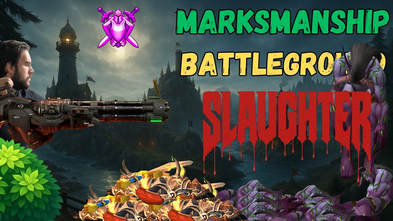 MM Hunter PvP Battleground Domination Montage | The War Within S3