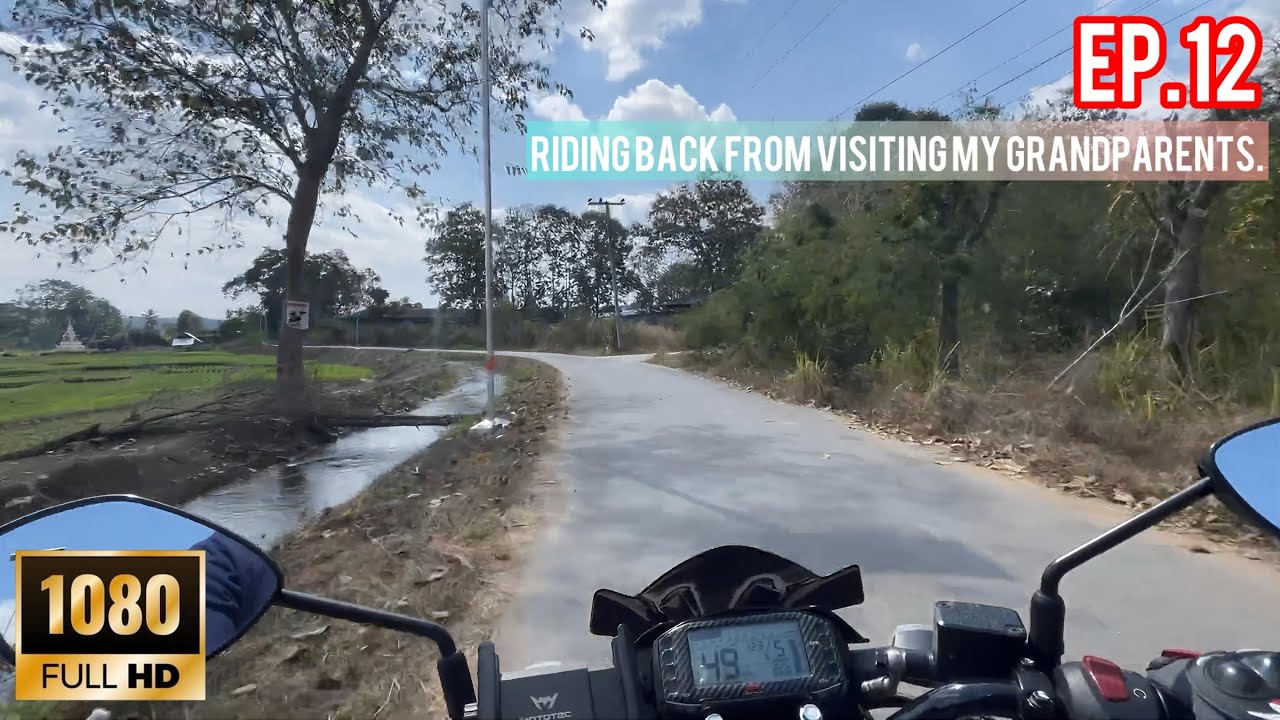 EP.12 | Suzuki GSX-S150 | Riding back from visiting my grandparents - POV Ride [1080p]