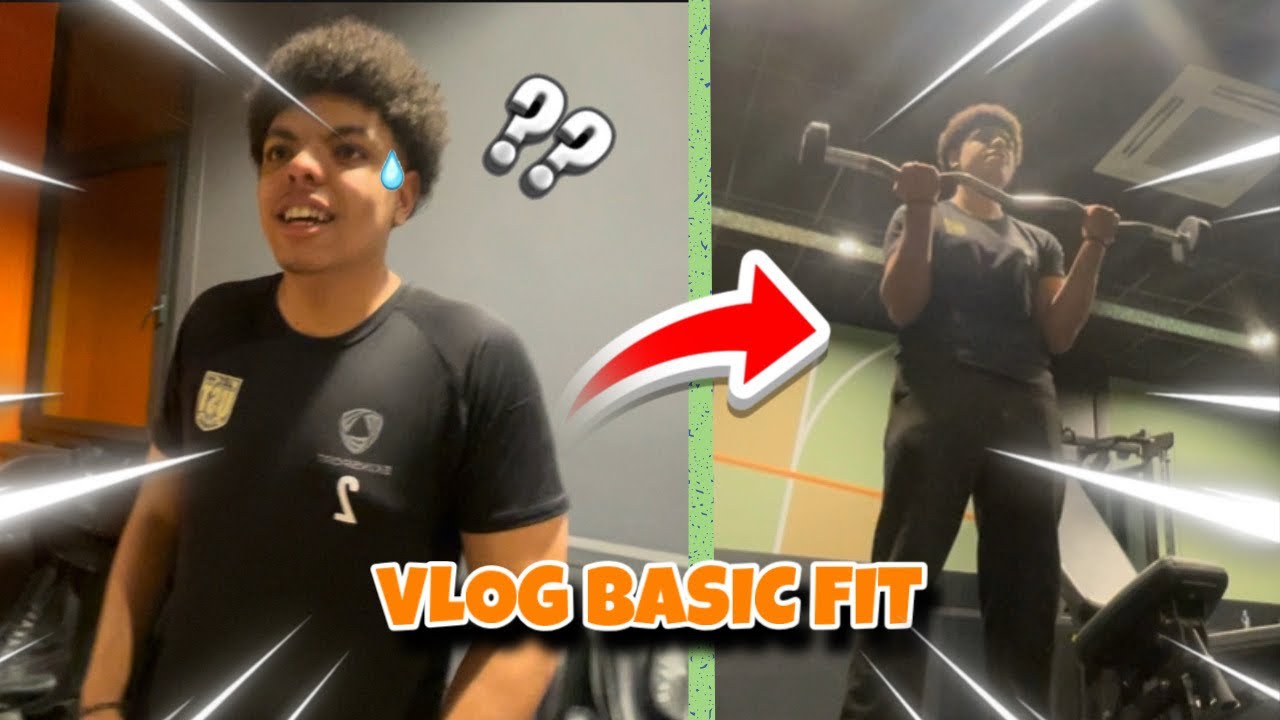 MA PREMIÈRE FOIS À LA SALLE DE MUSCULATION !! 🏋🏽‍♂️ (Vlog Basic Fit #5)