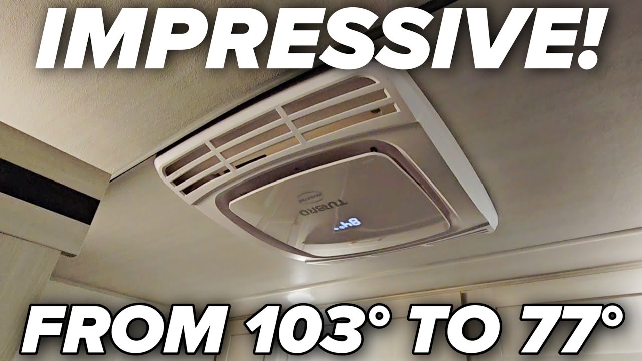 WOW! Dropped From 103° down to 77° with this Inverter AC from Turbro!