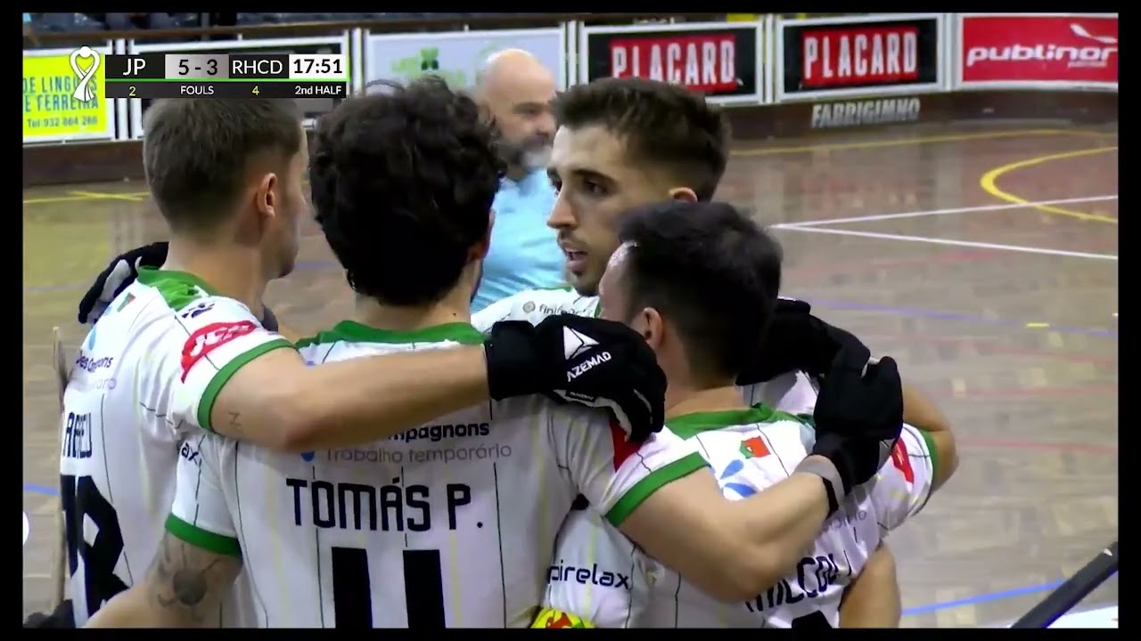 HIGHLIGHTS - Rink Hockey-WSE Cup Men - Juventude Pacense Des Compagnons (POR) vs. RHC Diessbach (...