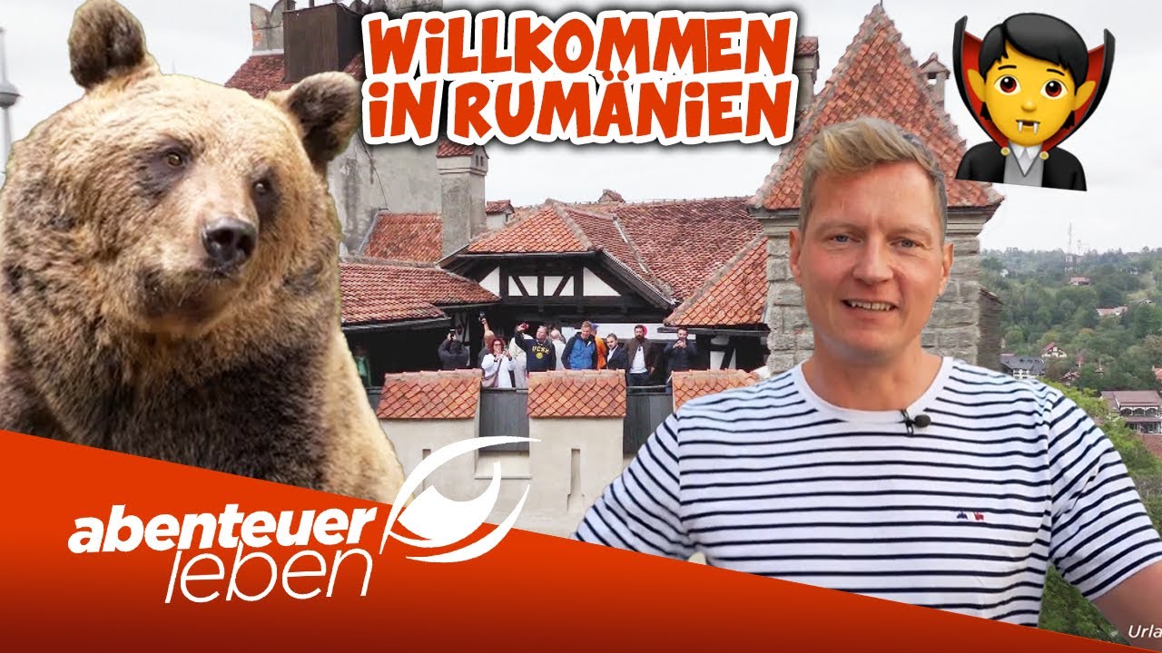 WILDE Bären & SCHLOSS DRACULA! 🧛 Cornel reist nach Rumänien! | Abenteuer Leben
