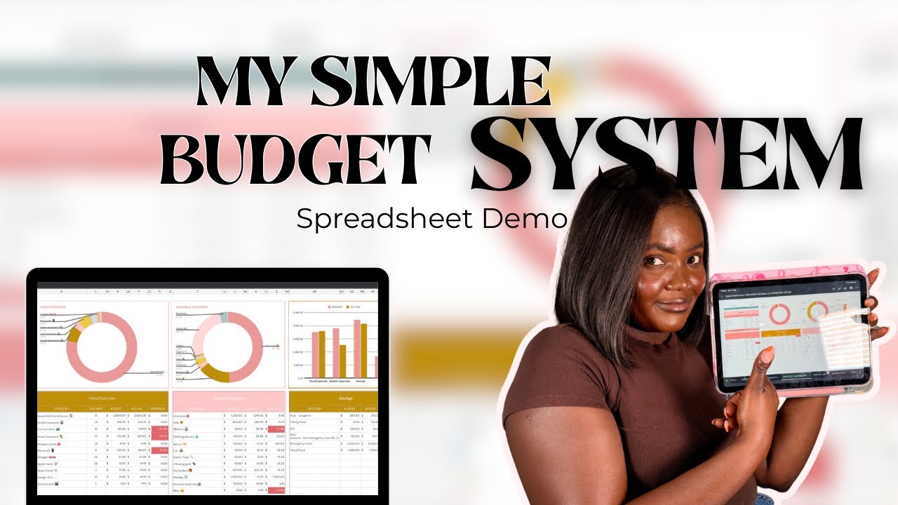 How I Budget My Money (Spreadsheet Demo + Simple System That Works)