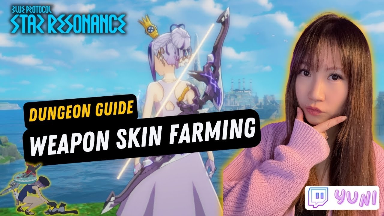 Blue Protocol Star Resonance: WEAPON SKIN FARMING | BPSR