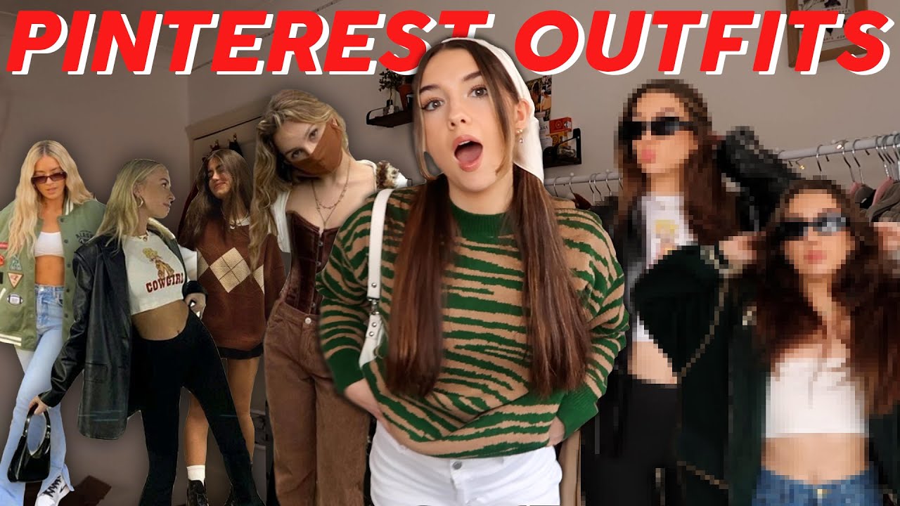 Recreating Pinterest Outfits with shein
