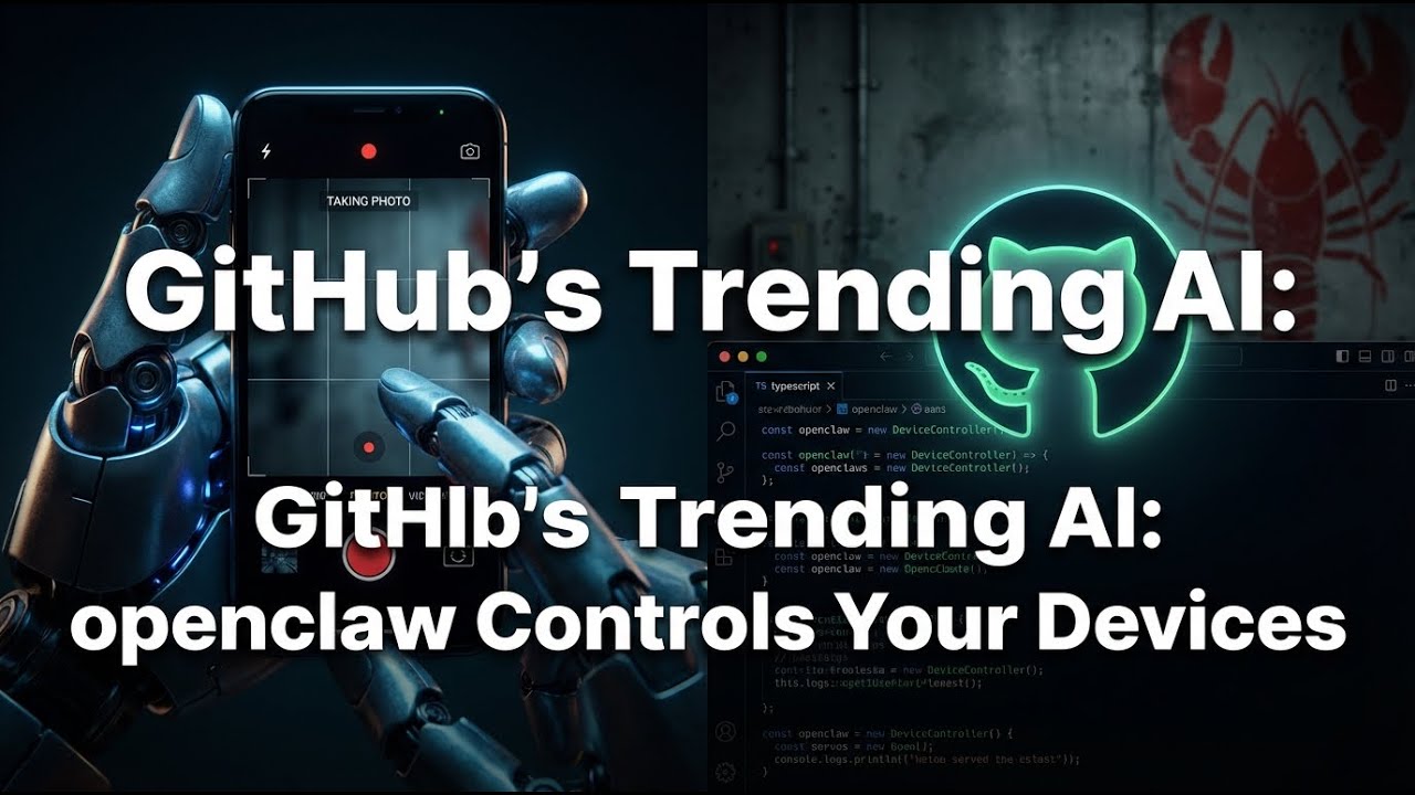 Let AI take photos and record videos for you! Deep dive into openclaw to achieve true device-lev...