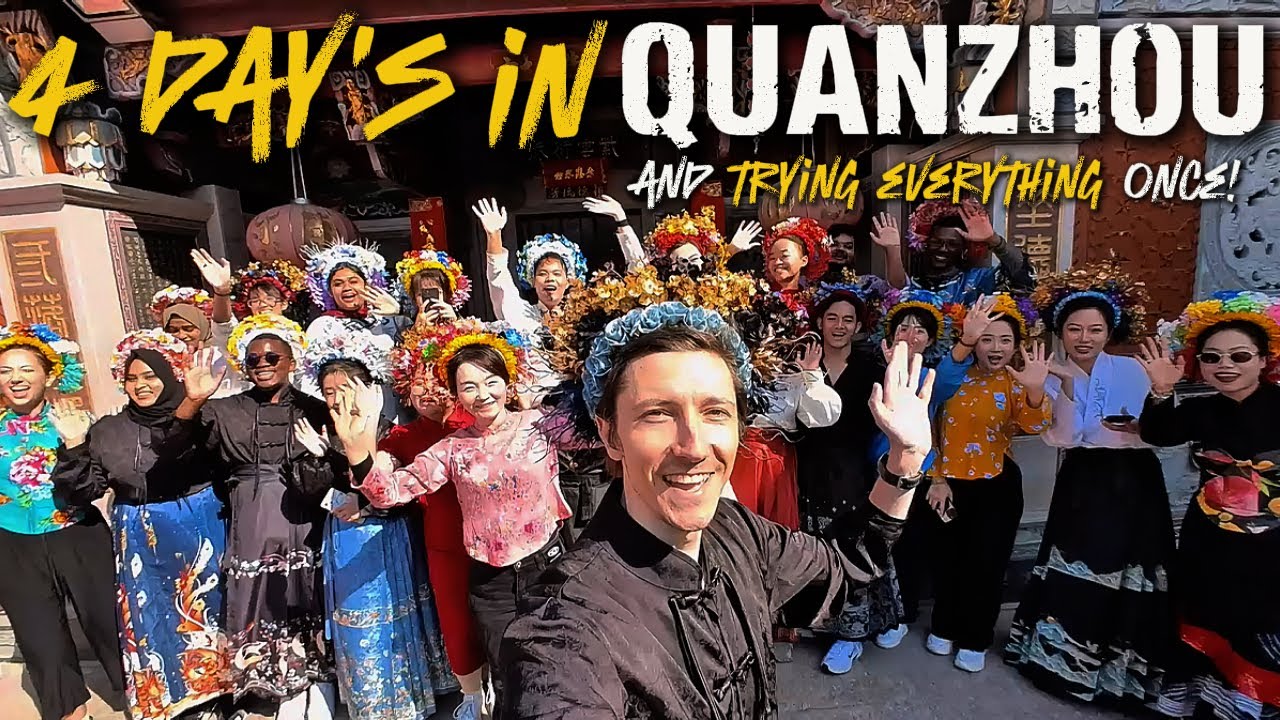Quanzhou: CHINA's Cultural Melting Pot! 闽南文化与美食，禅茶，功夫，罗盘，赞花