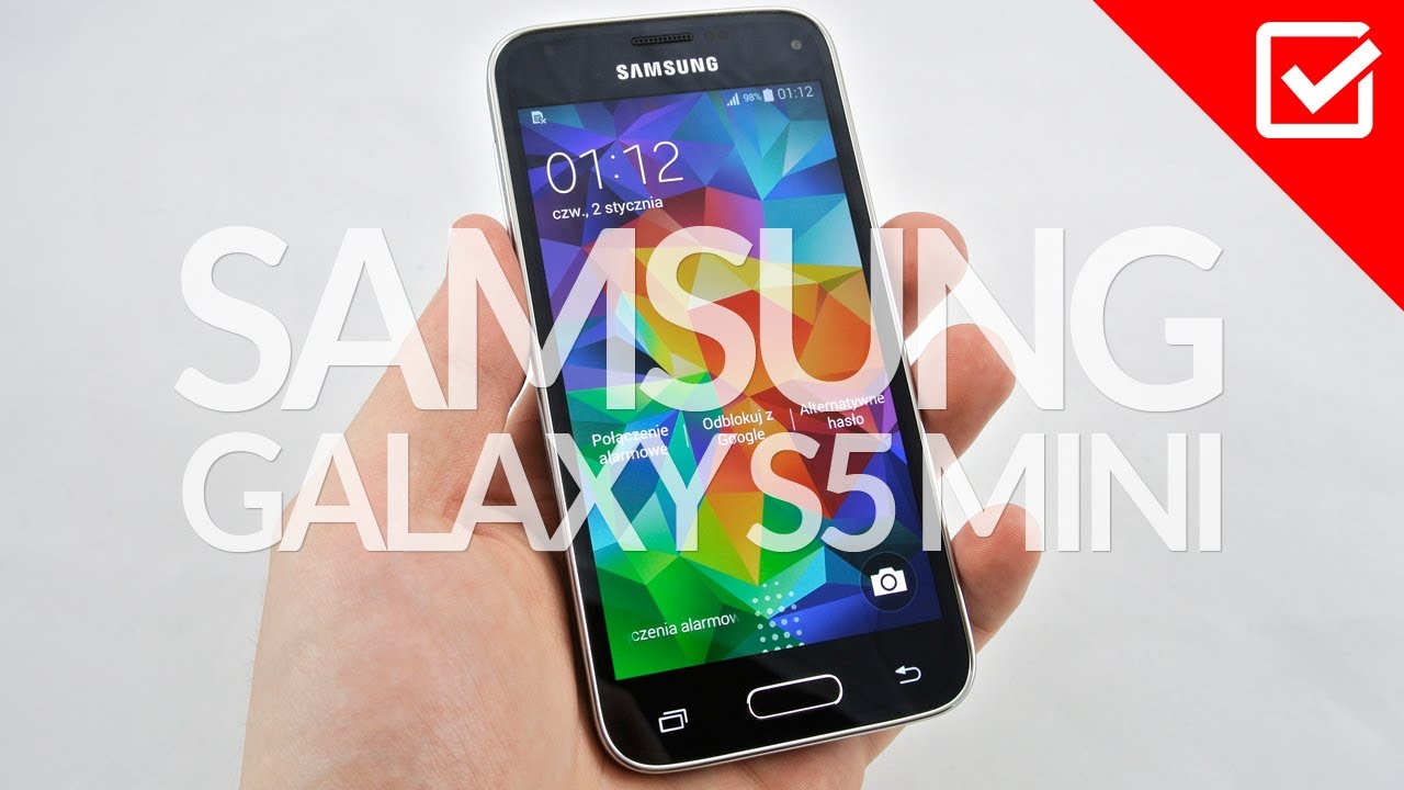 Samsung Galaxy S5 mini Unboxing PL Przegląd Prezentacja