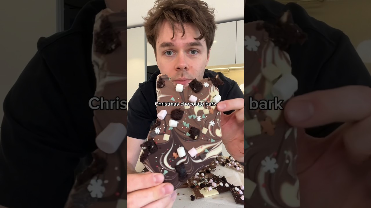 Chocolate Bark 🍫 🎄