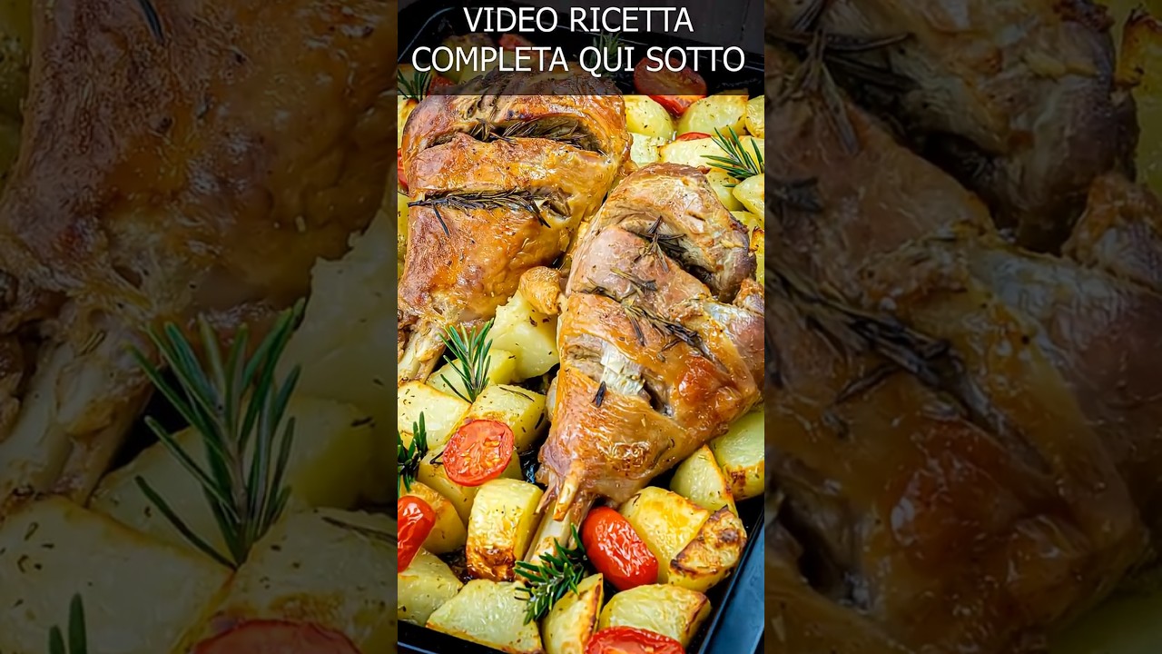 COSCIA DI TACCHINO AL FORNO