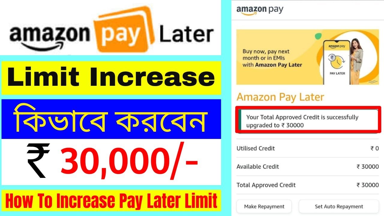 How To Increase Amazon Pay Later Limit | Amazon Pay Later Limit Increase Process