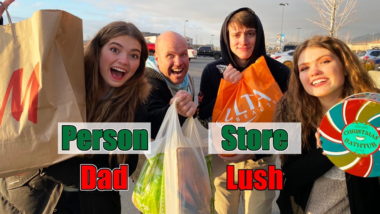 Roulette Christmas Shopping Switch Up Challenge