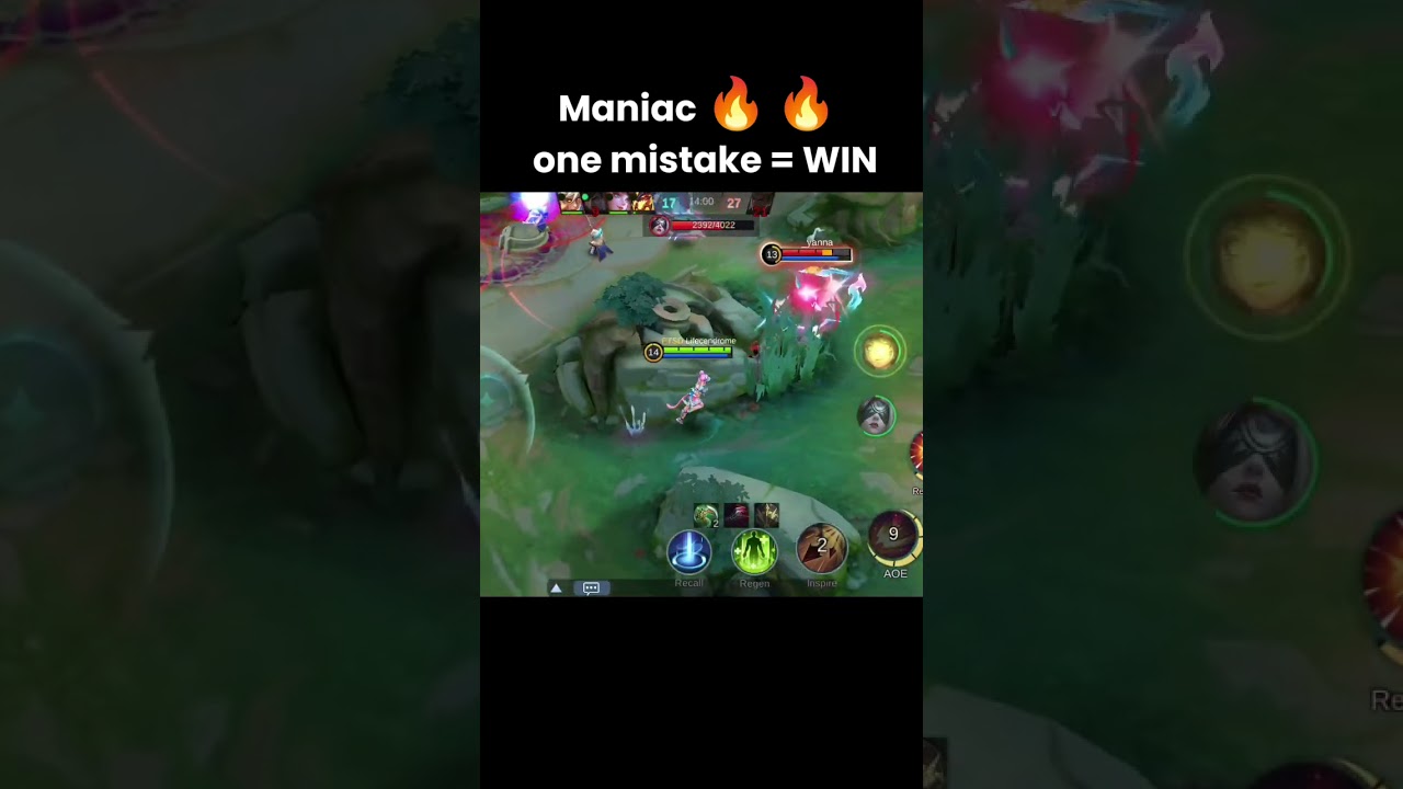 MANIAC 🔥🔥 #mobilelegends #mlbb #mobilelegendsbangbang