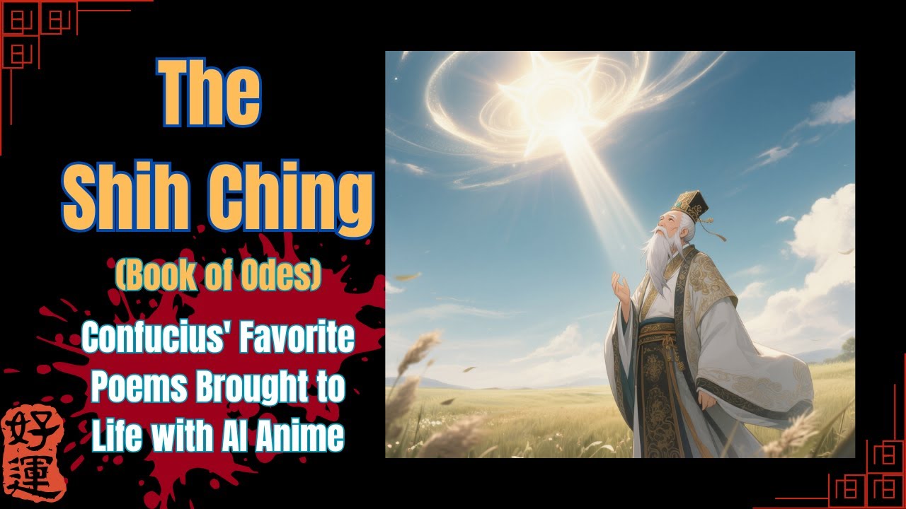 The Shih Ching (Book of Odes): Confucius' Favorite Poems Brought to Life with AI Anime