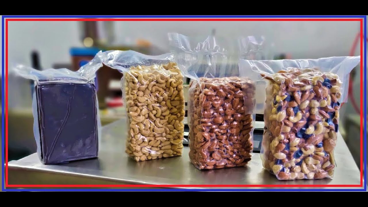 Dry fruits Vacuum packing machine  Brick Shape Cashew vacuum packing machine,