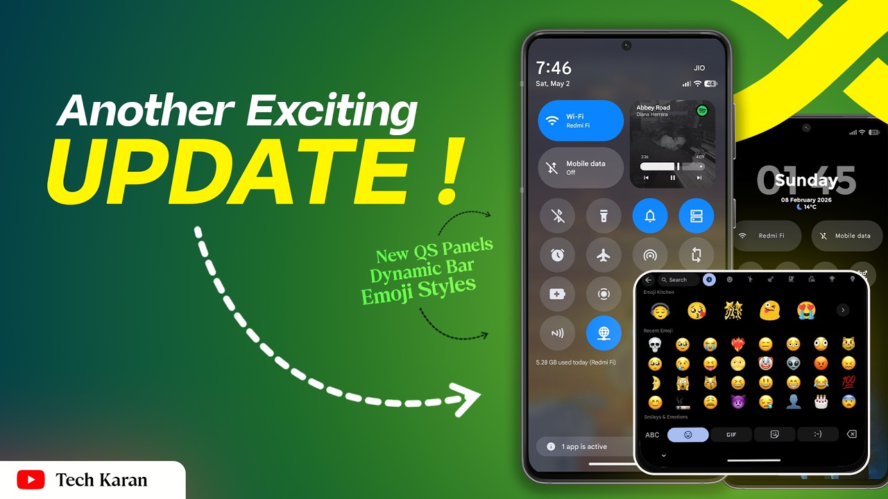 🤯 Кастомная прошивка с панелью HyperOS QS Panel/OnePlus QS Panel и другими функциями | Infinity X...