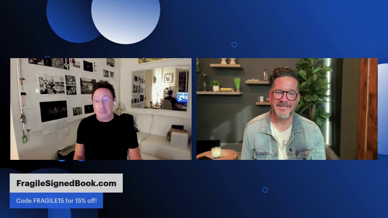Julian Lennon's Book Signing & Interview |  Life's Fragile Moments